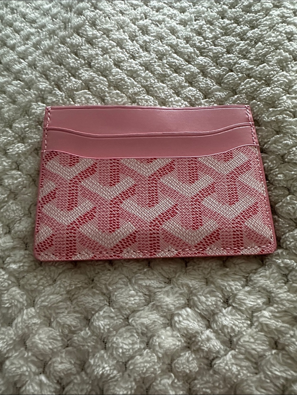 Pink Card Holder Wallet - Women's Slim Card Case